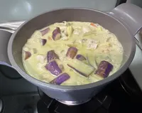 新手筆記-綠咖喱飯