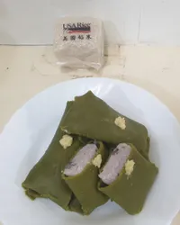 抹茶紅豆香糯米捲