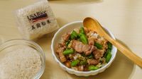 四季豆燜飯(美國稻米)