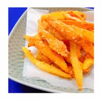 超簡單 夜市小吃🌱 酥脆雙色地瓜條🍠