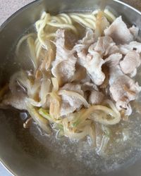 柞菜肉絲麵