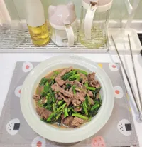 沙茶牛肉芥蘭