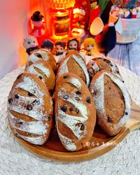 免揉巧克力開心果小歐包