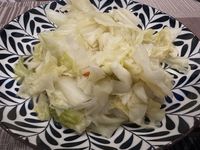 新手筆記-醋溜高麗菜