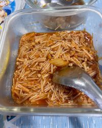 泡菜金針菇菇煮