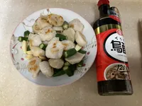 烏醋炒秋葵丸子