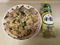 白醋炒豆皮豬肉片