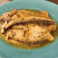 奶油蘋果醬鯛魚