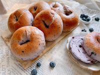 米湯種藍莓貝果