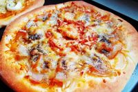 韓式泡菜豬五花比薩