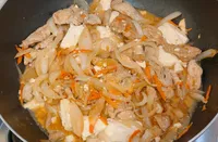 洋蔥里肌炒嫩豆腐
