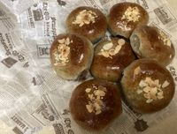 黑芝麻紅豆麵包