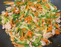 肉末炒青江菜