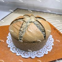 黑芝麻戚風蛋糕 6吋