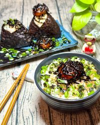 日常の小幸福．塩昆布漬蛋黃