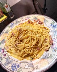 奶油培根意大利面