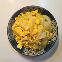 麻油煎蛋佛手瓜