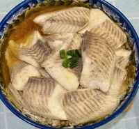 蒸鯛魚片金針菇