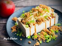 蘋果絲涼拌豆腐