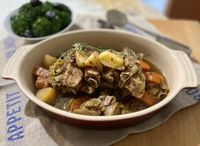 威士忌蘋果燉肋排