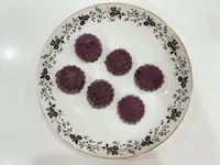 手指食物：紫薯蛋白蒸糕（8m+）