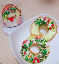 聖誕蘋果花生圈