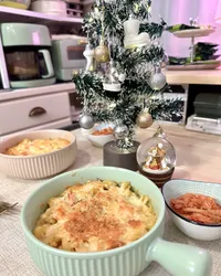 8分鐘電子壓力鍋版🍝蝦仁雞肉白醬義大利麵