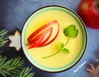 蒸蛋 / 簡單擺盤蘋果雕