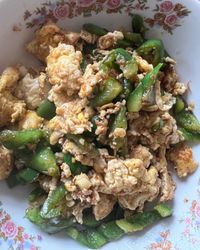 青椒炒蛋