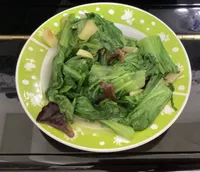 蘋果炒黑夜白菜