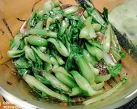 燙青江菜 (微波爐)~簡單隨手做