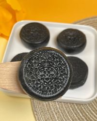 ✨ 黑色浪漫的【Oreo冰皮月餅】