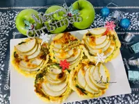 蘋果菠菜鹹派/蛋奶素