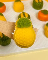 🍍鳳梨冰皮月餅💛