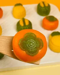 【柿子冰皮月餅】🍊❄️