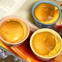 雲朵舒芙蕾!一匙入口直接融化🍮☁️