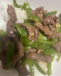 青椒牛肉燴飯