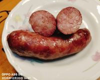 原味香腸、高梁酒 (微波爐)~簡單隨手做