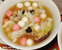 居家鹹湯圓 (微波爐&直火)~簡單隨手做