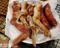 三節翅 香腸(微波爐&直火)~簡單隨手做