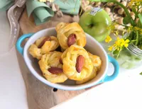 杏仁蘋果花捲酥