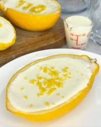 英式檸檬奶凍｜三樣材料・不用吉利丁