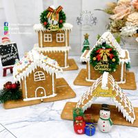 聖誕薑餅屋DIY【營養口糧】免烤餅乾