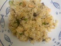 一鍋到底的奶油鮭魚炊飯