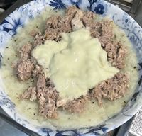 馬鈴薯泥加鮪魚跟起士