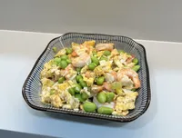 （超簡單）毛豆蝦仁炒蛋