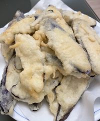 炸茄子