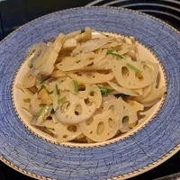 清炒藕片