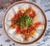 蒜香粉絲蒸魚片