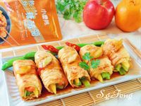 糖醋豆包長年菜卷